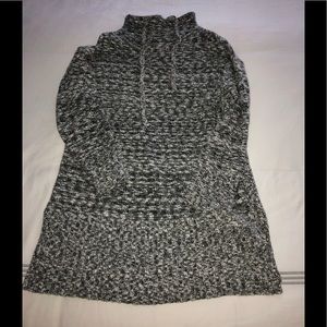 Lou & Grey Mock Neck Tunic Sweater